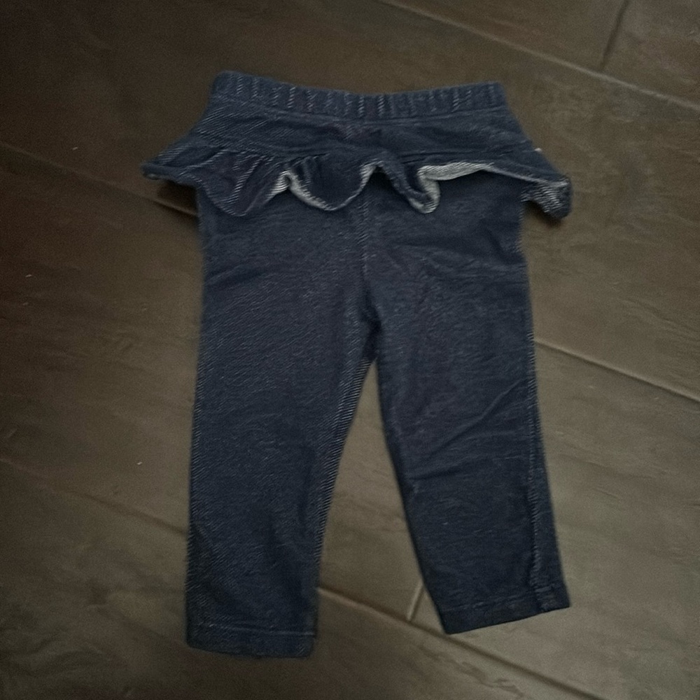 3-6months faux denim leggings
